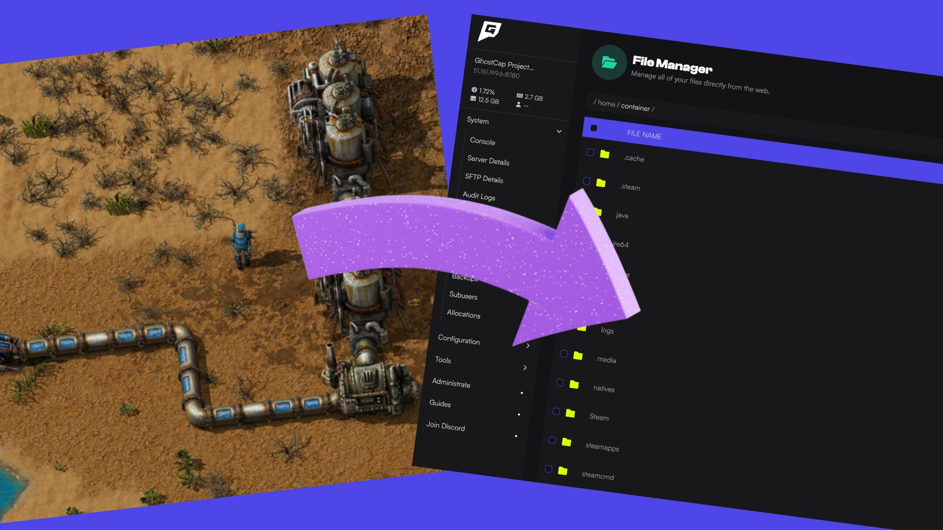 How to Upload an Existing Save File to Your Factorio Dedicated Server